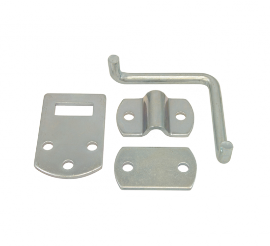 WHCCORNERKIT: Zinc Plated Corner Gate Latch Kit