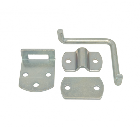 WHCSIDEKIT: Zinc Plated Side Gate Latch Kit