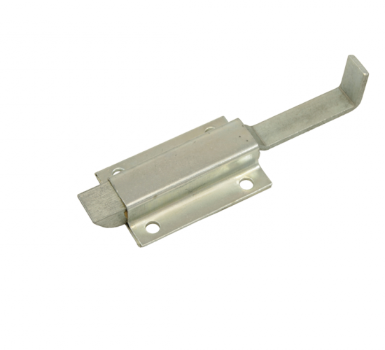 WHCDL13: Zinc-Plated Spring Loaded Bolt Slam Latch with Finger Pull Tab