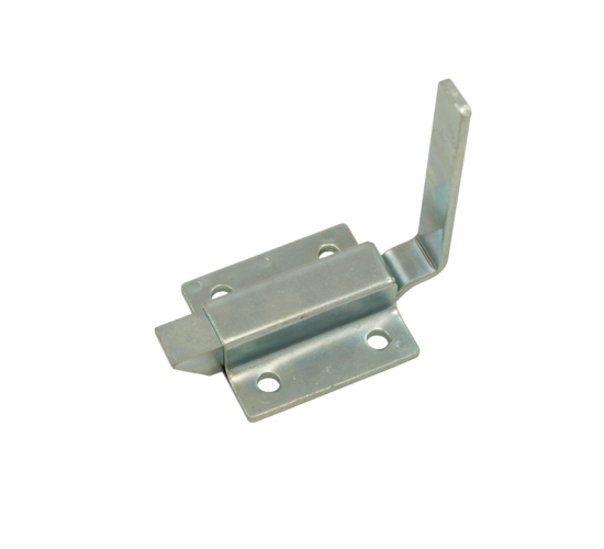 WHCDL2: Small Spring Loaded Bolt Latch with 2 inch Bent Tab