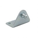 Right Angle Mounting Bracket with 10 MM Ball Stud - Front