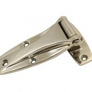 WHCSSFHC-OFFSET: Universal mountable Stainless Steel Strap Hinge with 0.90 inch offset.