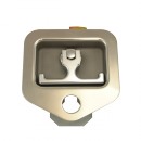 WHCSSLPA3-4STUD: Stainless Steel 3-Point Studded (4) Lock Pocket (Front)