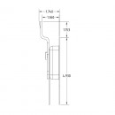 3 Point Lock Pocket Drawing - Profile