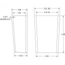 WHCSTAKEPKT: Drawing for Weld-On Stake Pocket