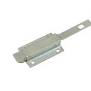 WHCDL12: Zinc-Plated Spring Loaded Bolt Latch with Straight Tab