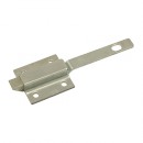 WHCDL1: Small Zinc-Plated Spring Loaded Bolt Latch with Straight Tab