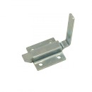 WHCDL2: Small Spring Loaded Bolt Latch with 2 inch Bent Tab